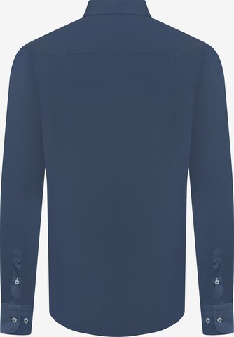 DENIM CULTURE Regular fit Button Up Shirt 'Duncan' in Blue