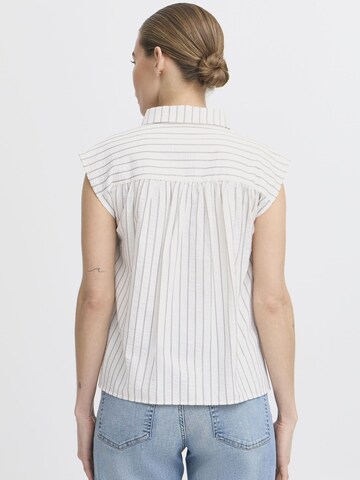 Camicia da donna ' IHZAX ' di ICHI in bianco