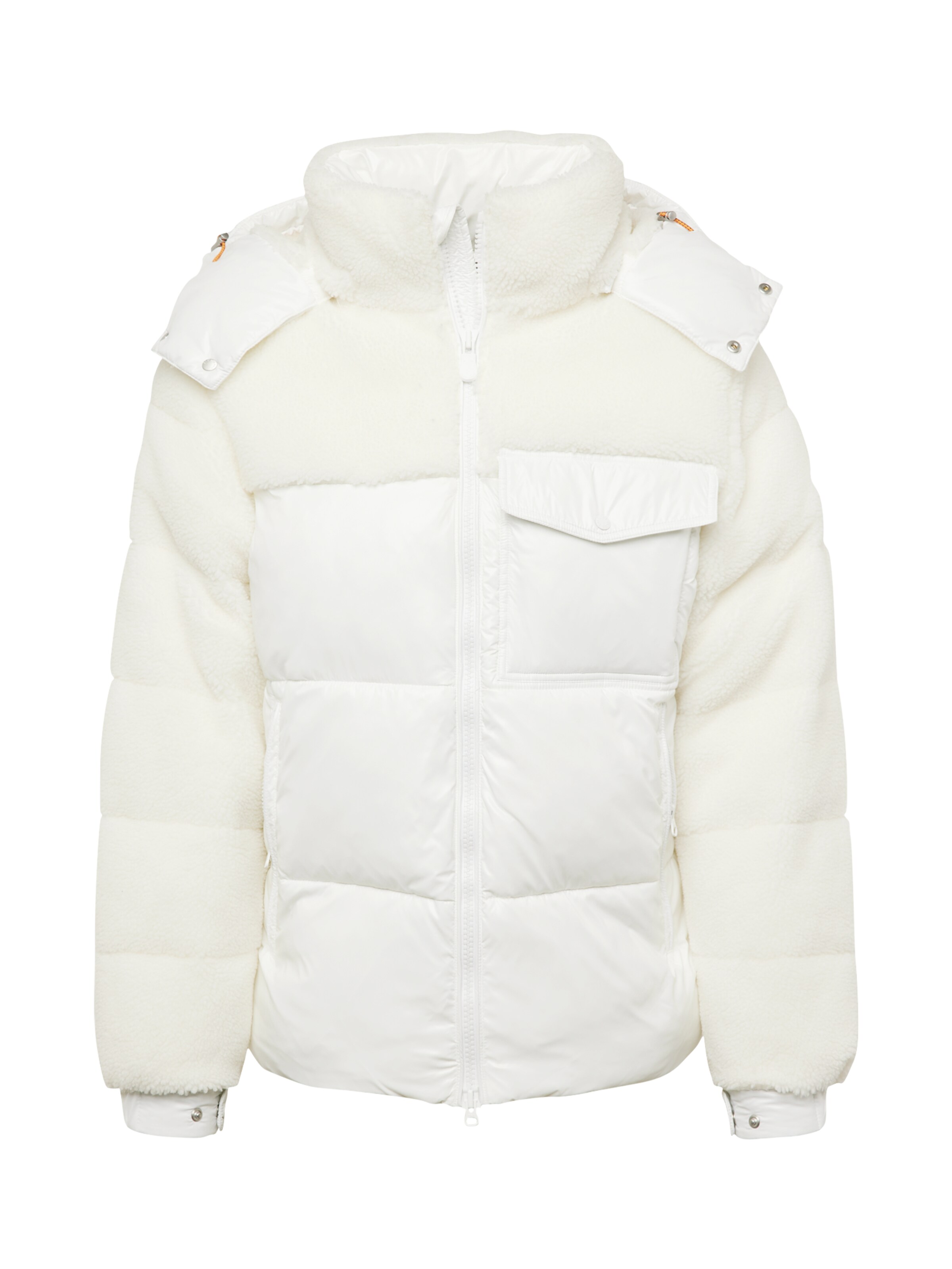 SAVE THE DUCK Зимно яке 'Asters' в бяло: отпред