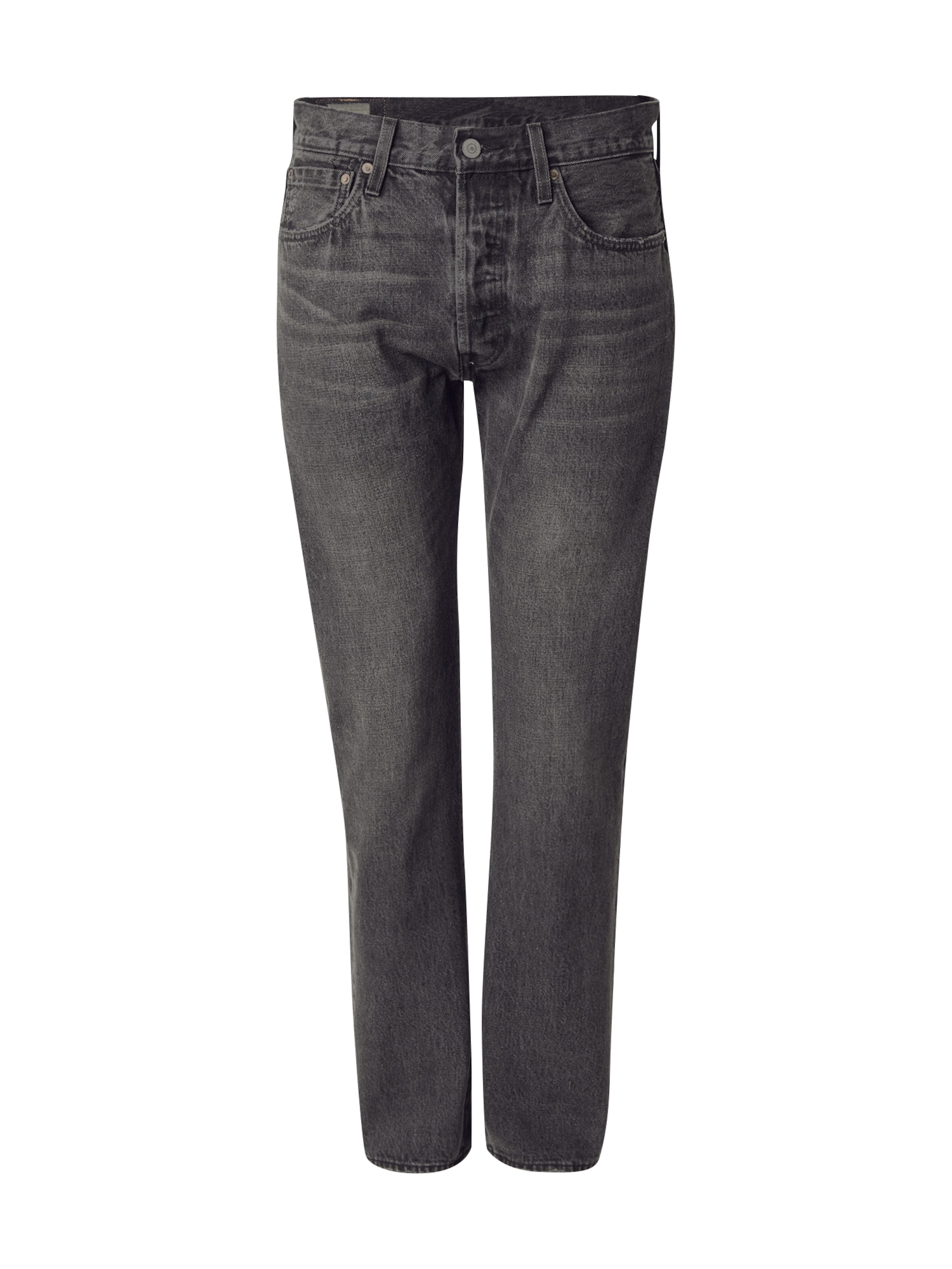 LEVI'S ®regular Traperice '501' - crna boja: prednji dio
