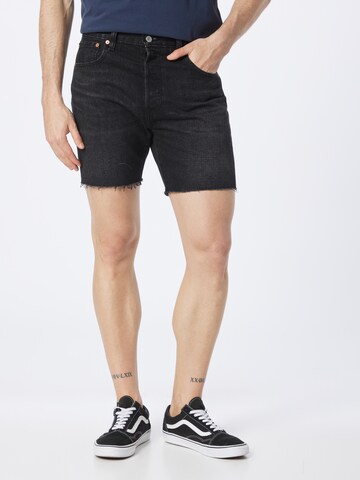 LEVI'S ® Regular Jeans '501  93 Shorts' in Black: front