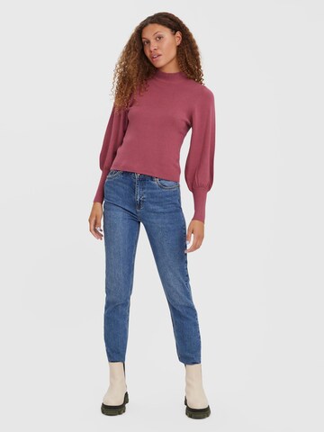 Pull-over 'Holly Karis' VERO MODA en rose