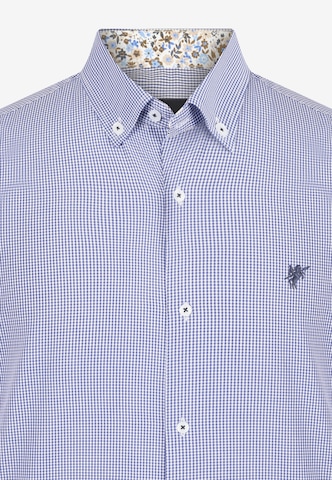 DENIM CULTURE Regular fit Overhemd 'Grant' in Blauw