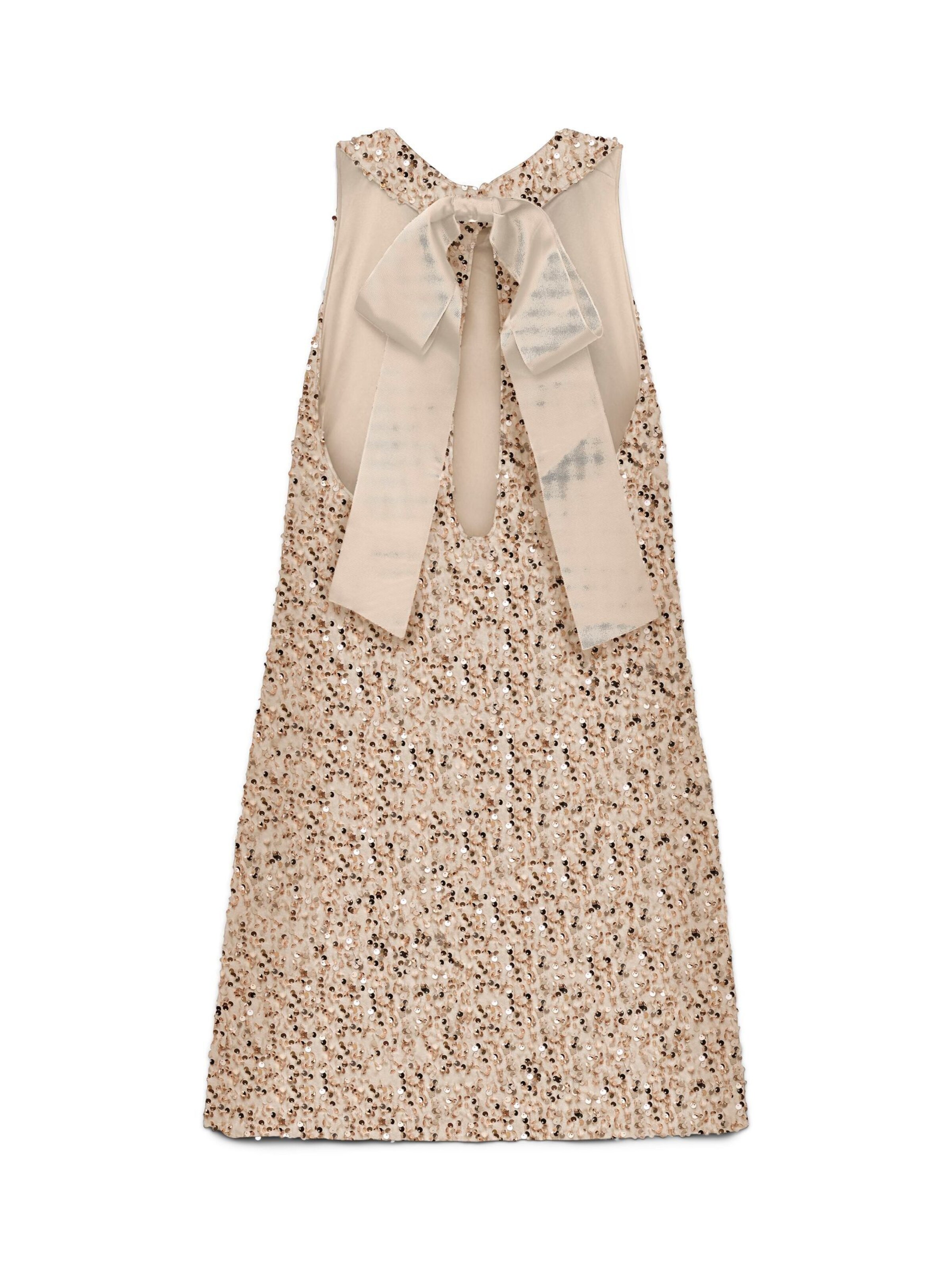 VERO MODA Cocktailjurk 'VMBella' in Beige