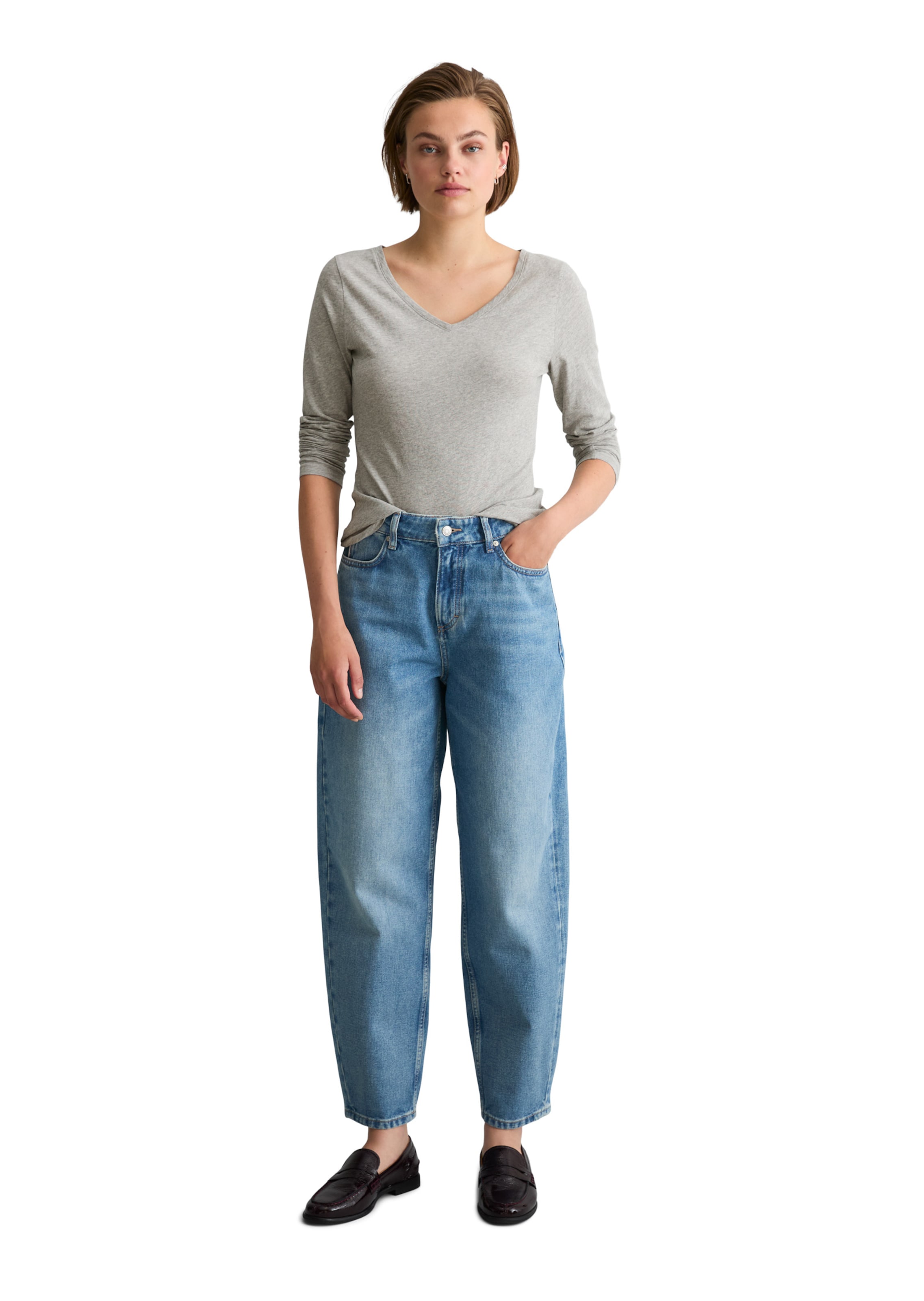 Marc O'Polo DENIM Barrel Jeans in Blau