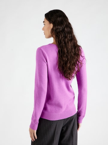 VILA Sweater 'Ril' in Purple