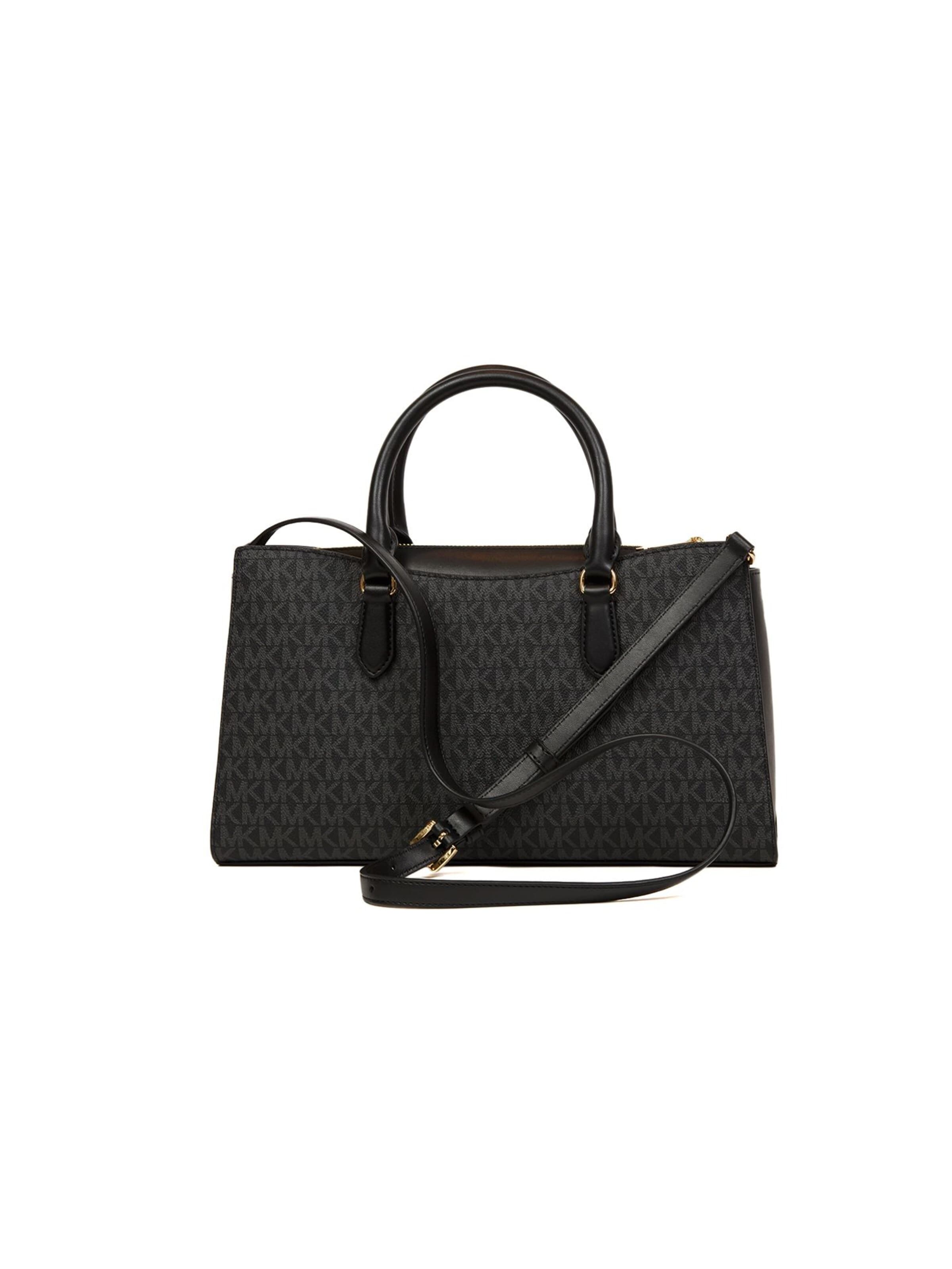 Michael Kors - Bolso de mano 'Arden Medium Top-Zip' en negro