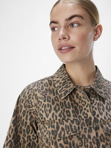 OBJECT Shirt dress 'OBJSENI' in Brown