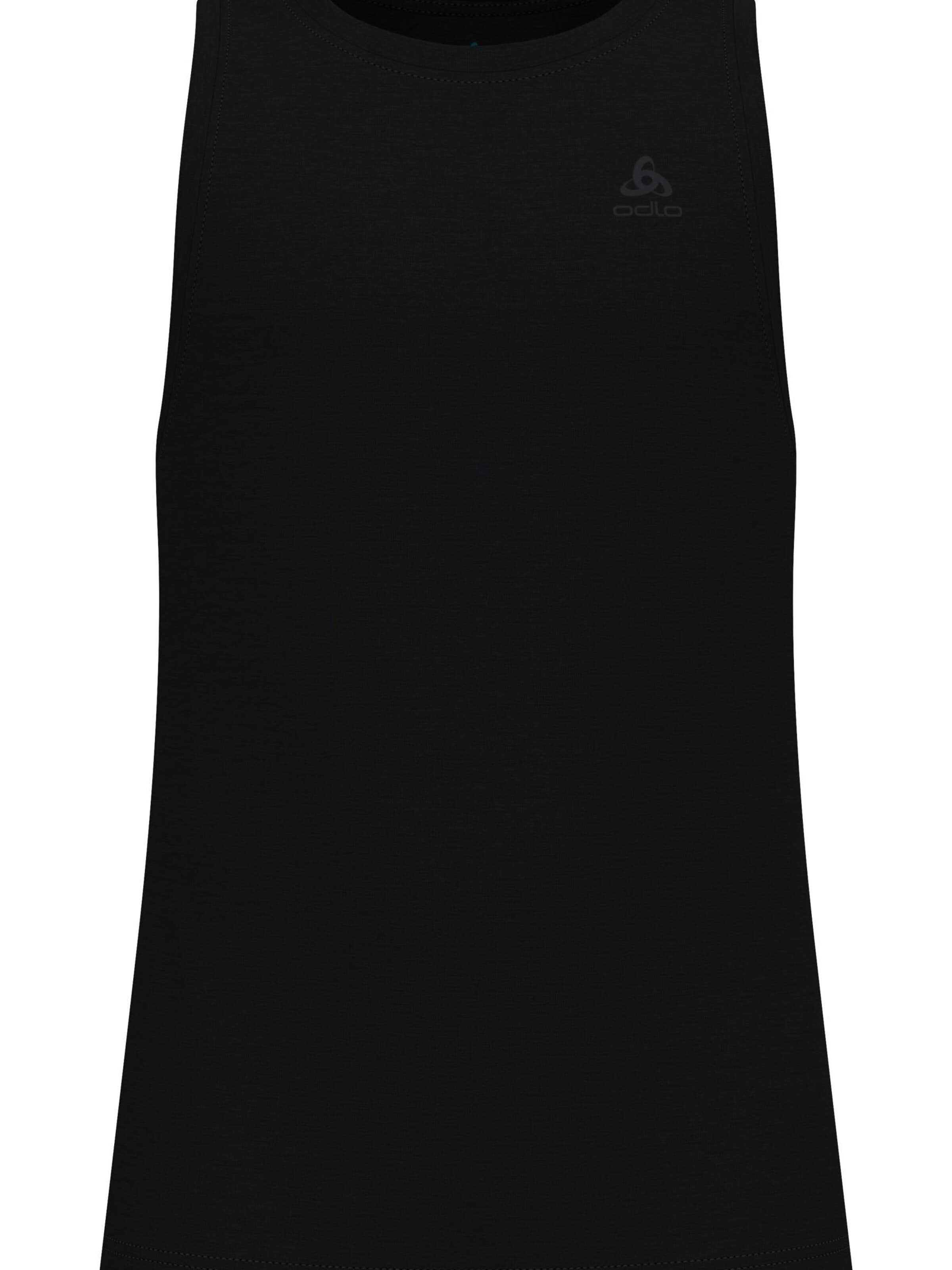 Base Layer 'MERINO 160' ODLO en noir : devant