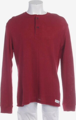 Marc O'Polo Freizeithemd / Shirt / Polohemd langarm L in Rot: predná strana