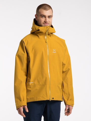 Haglöfs Outdoor jacket 'Spire Alpine' in Yellow: front