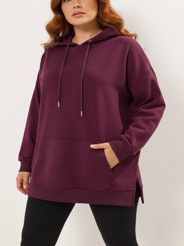 Shape Of You Sweatshirt in Red