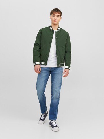 mėlyna JACK & JONES Standartinis Džinsai 'Mike'