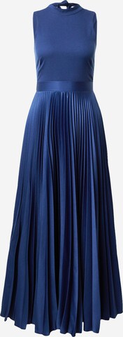 Closet London - Vestido de noche en azul: frente