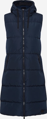 Oxmo Vest 'Solice' in Blue: front