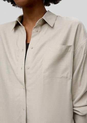 QS Bluse in Beige