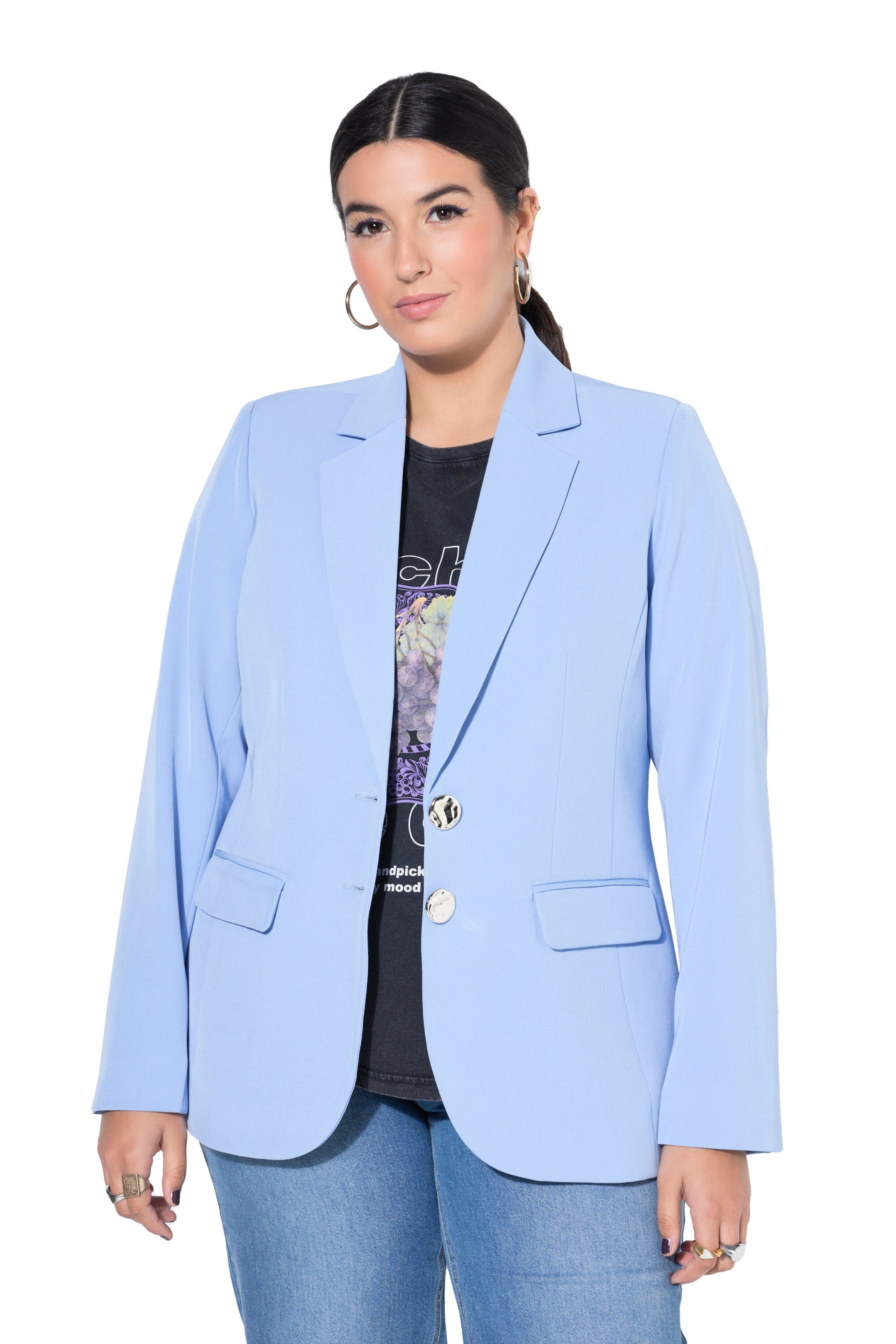 Studio Untold Blazer in Blue: front