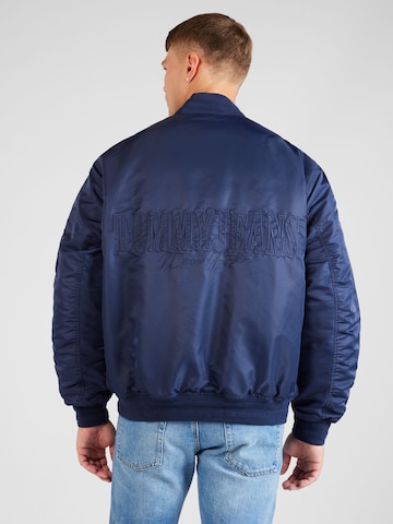 Tommy Jeans Prechodná bunda 'Authentic' - Modrá