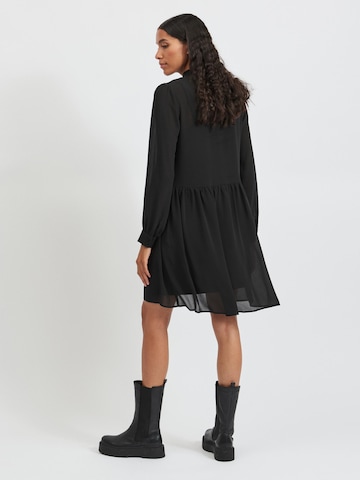 VILA Shirt Dress 'Saffa' in Black