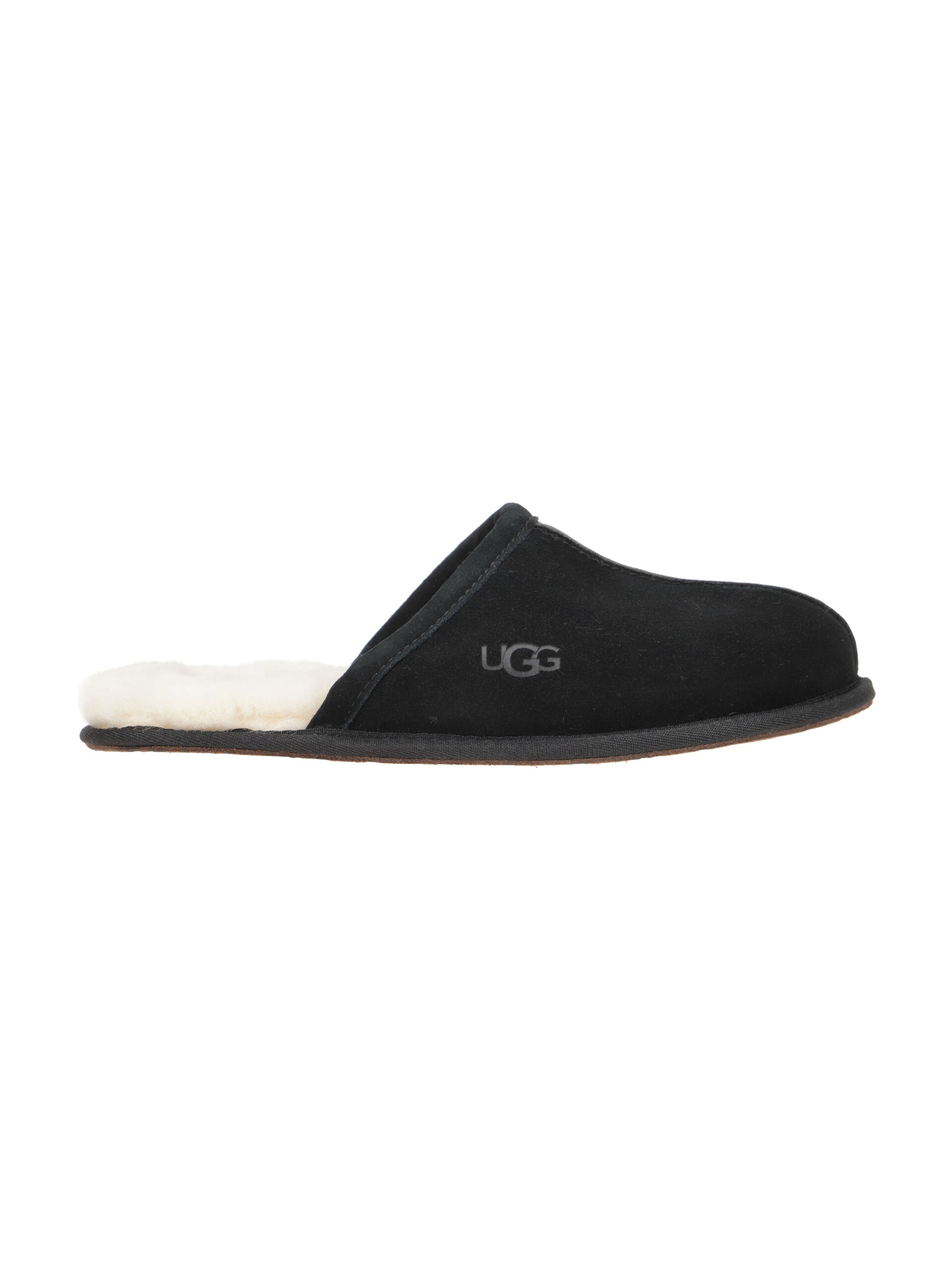 UGG Pantolette 'UGG Scuff Herren Hausschuhe schwarz beige'‌‌‌ in Schwarz