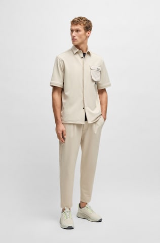BOSS Platform trainers 'Ttnm Evo' in Beige: front