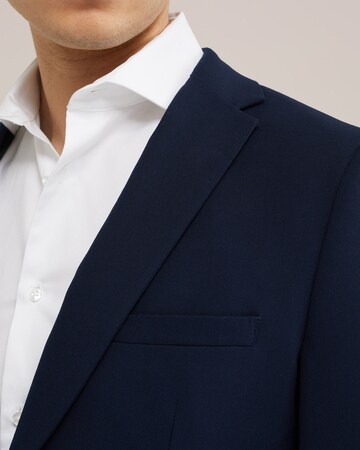 WE Fashion Slim fit Zakó - kék