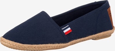 Inselhauptstadt Espadrille in dunkelblau / braun, Produktansicht