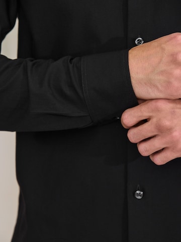 Regular fit Camicia 'Smart' di Next in nero