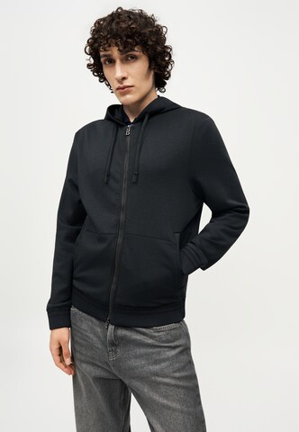 BOGNER - Sudadera con cremallera 'FOREST' en negro: frente