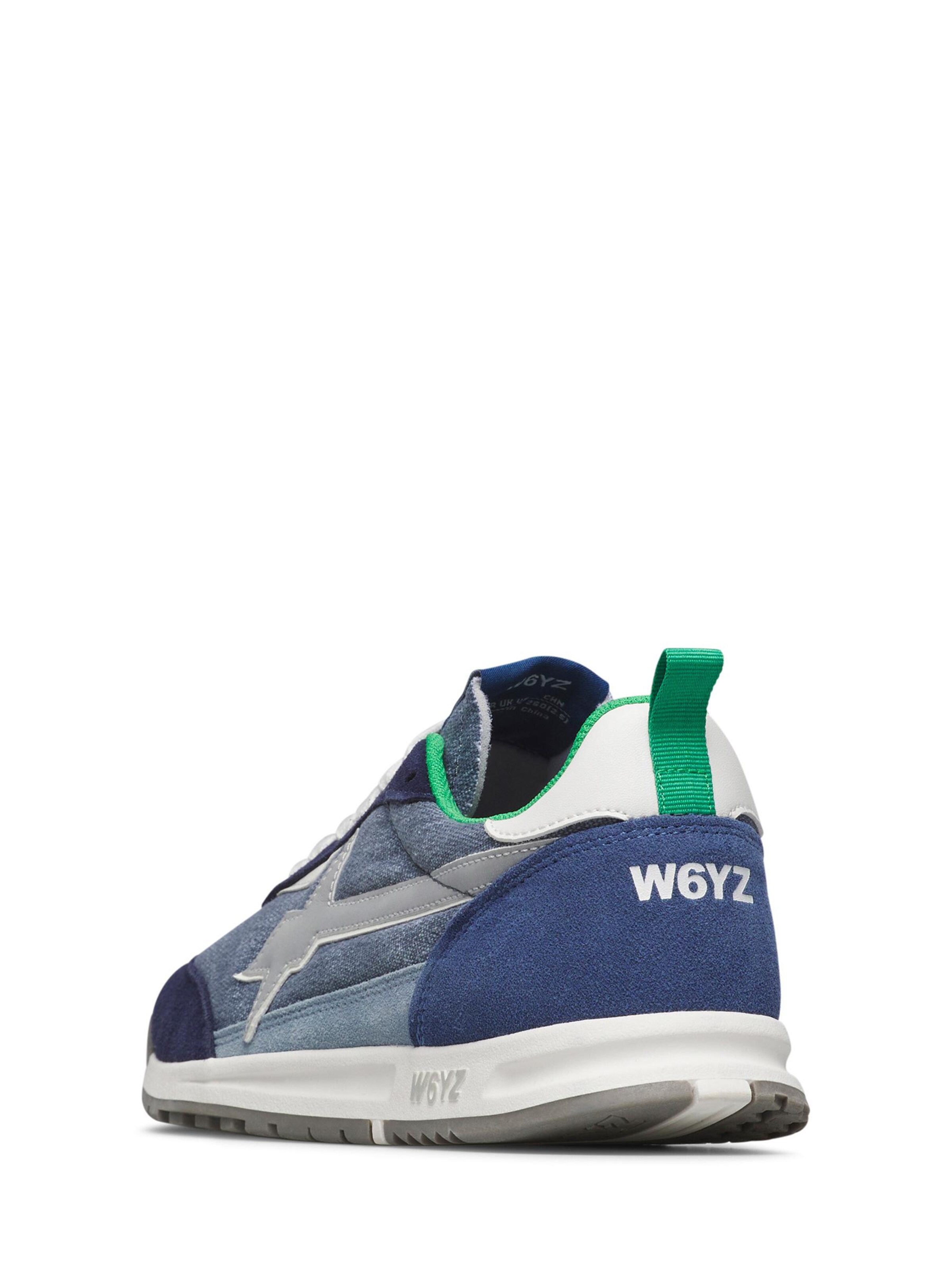 W6YZ Platform trainers 'KEY-M.' in Blue