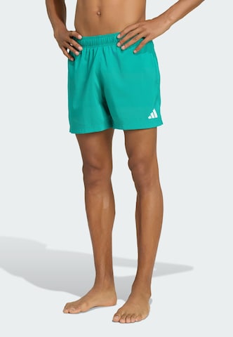 ADIDAS SPORTSWEAR Sportbadehose 'ESS' in Grün: Vorderseite