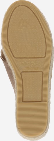 espadrij l´originale Pantoletter 'CROISETTE' i beige