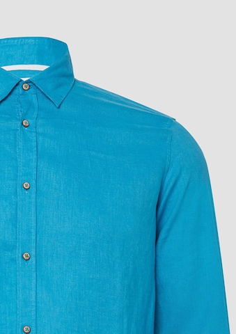 s.Oliver Regular fit Overhemd in Blauw