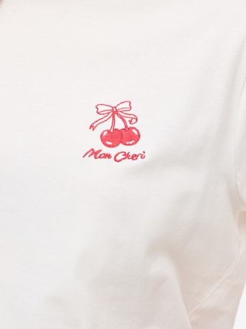 VILA Shirt 'VISYBILLA BISOU' in White