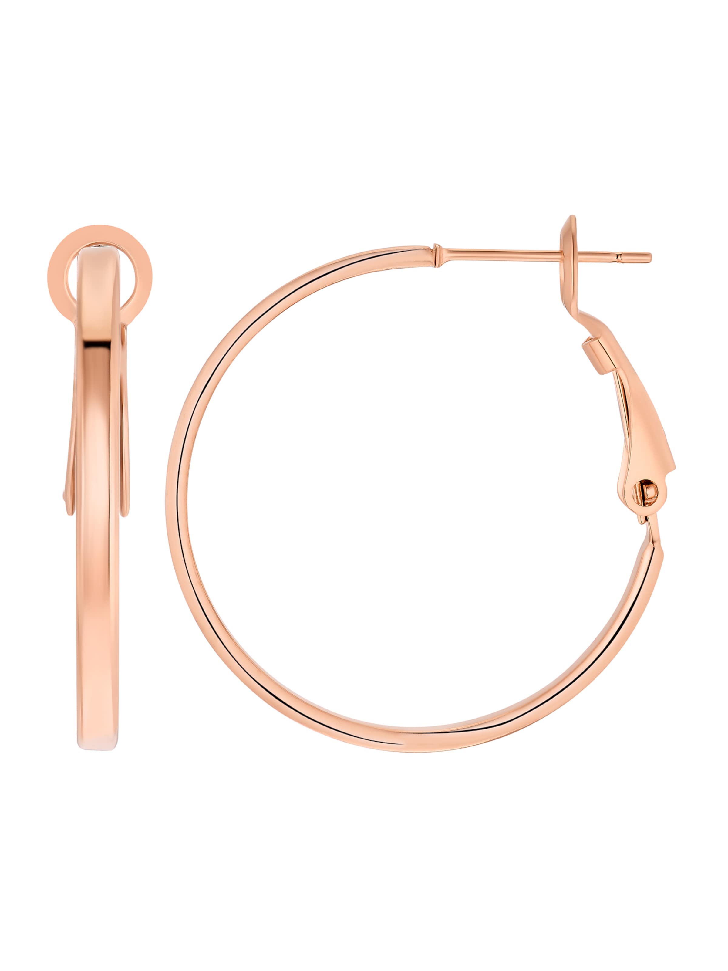 Boucles d'oreilles 'Elsa' Heideman en or : devant