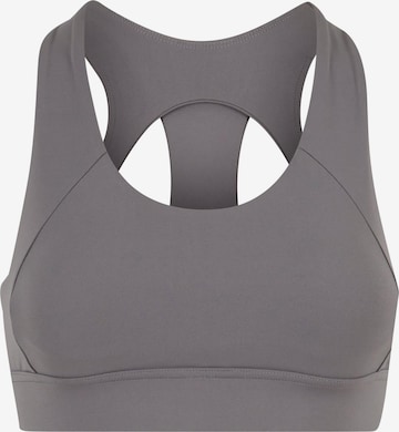Bustier Soutien-gorge de sport Urban Classics en gris : devant