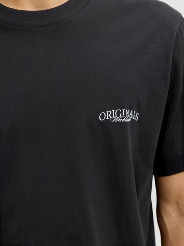 JACK & JONES - Camiseta 'JORCATSKILLS' en negro
