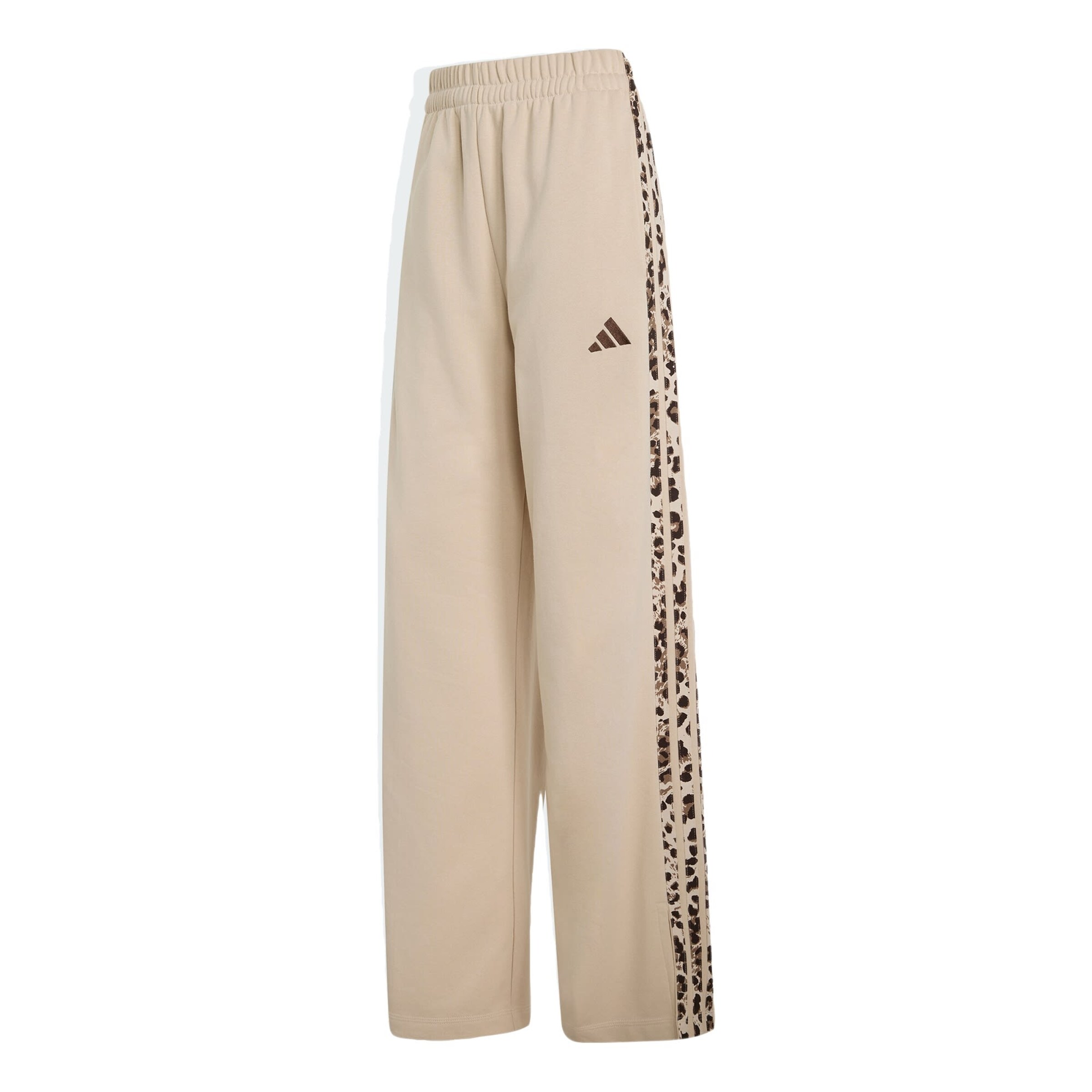 ADIDAS SPORTSWEAR Pantalon de sport 'Seasonal Essentials' en beige / écru / brocart / brun foncé, Vue avec produit