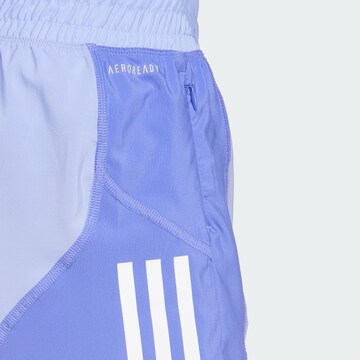ADIDAS PERFORMANCE Regular Workout Pants 'Own The Run' in Blue