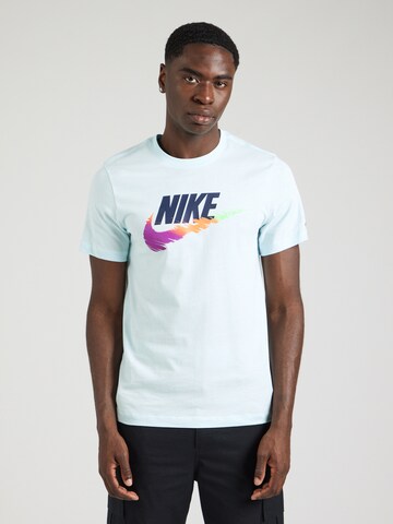 Nike Sportswear Shirt in Blue: front