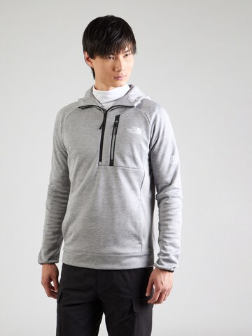 pilka THE NORTH FACE Sportinio tipo megztinis 'MOUNTAIN ATHLETICS': priekis