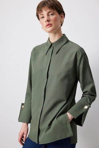 Touche Prive Bluse in Grün