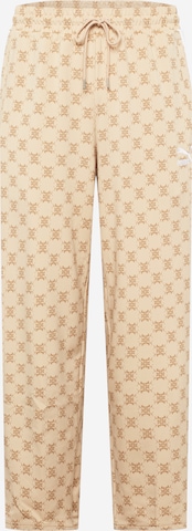 PUMA Pants in Beige: front