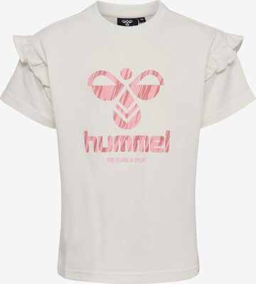 T-Shirt 'Ellie' Hummel en blanc : devant