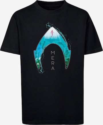 ABSOLUTE CULT T-Shirt 'Aquaman - Mera Ocean' in Schwarz: predná strana