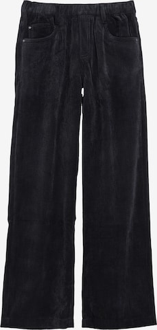 s.Oliver Wide leg Broek in Zwart: voorkant