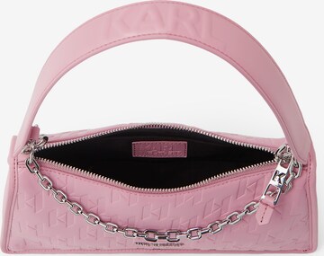 Karl Lagerfeld Skuldertaske 'Seven' i pink