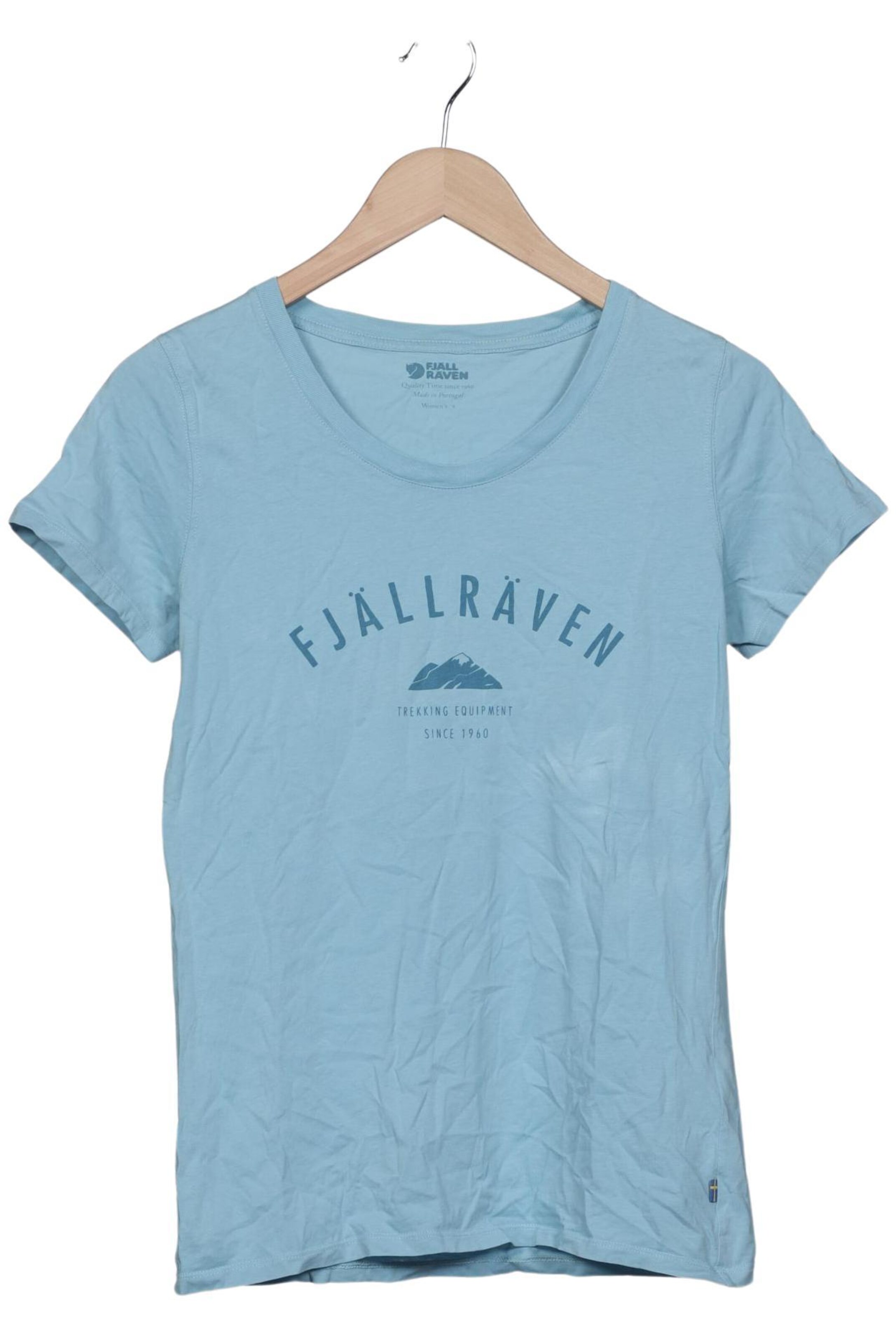 Fjällräven Top & Shirt in S in Blue: front