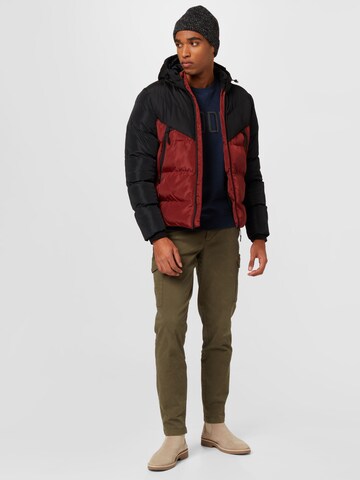 BLEND Between-Season Jacket in Red