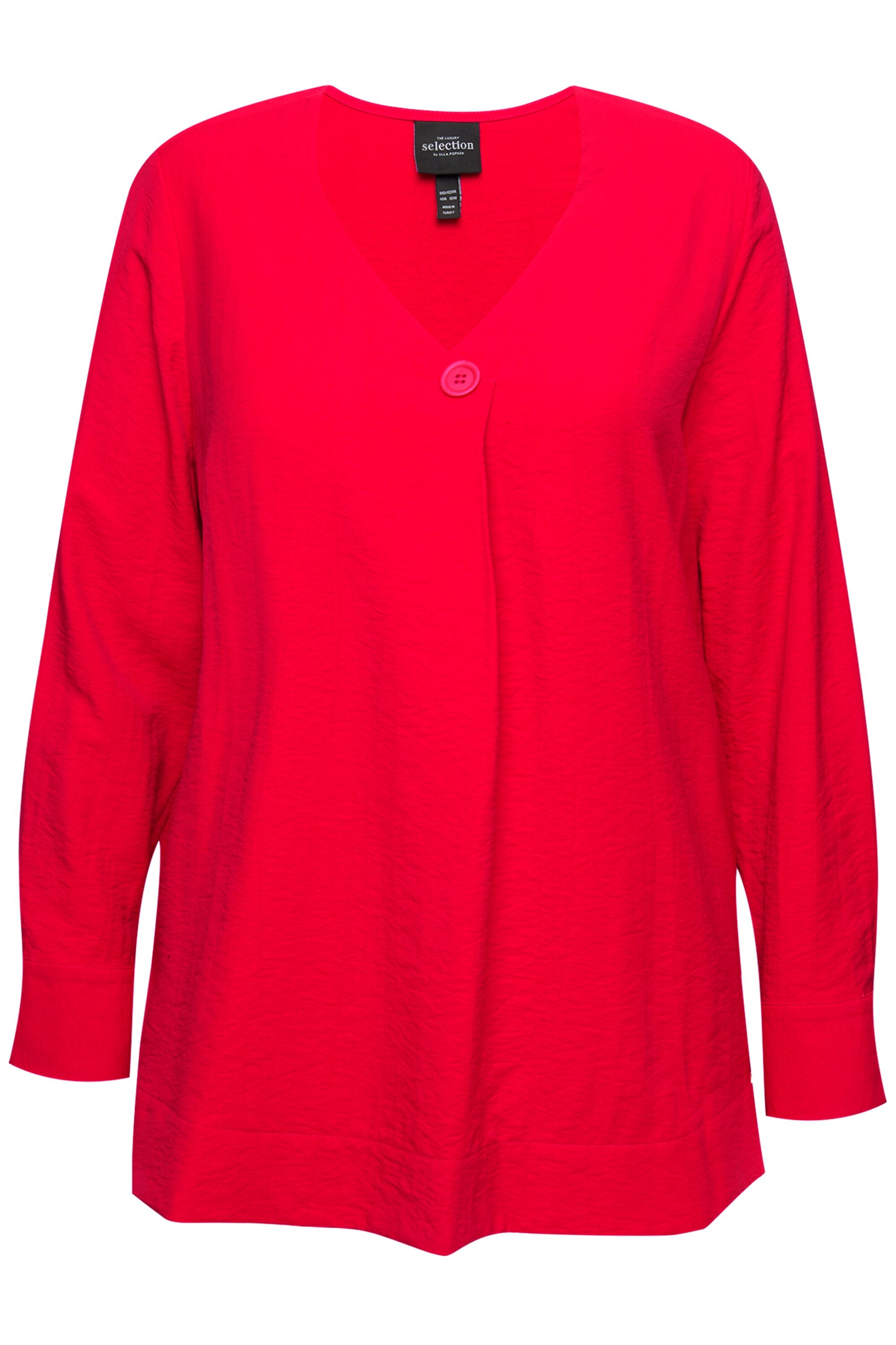 Ulla Popken Tuniek in Rood: voorkant